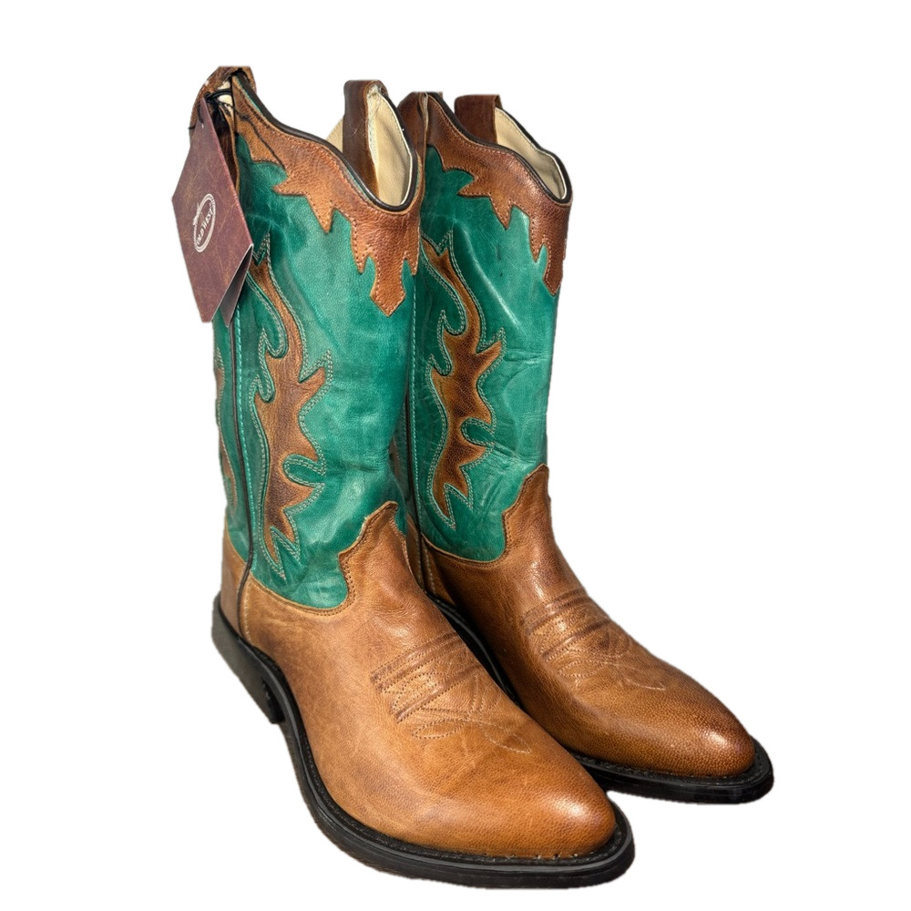 Old West leather Cowboy Boots, NWT woman’s size 5.5